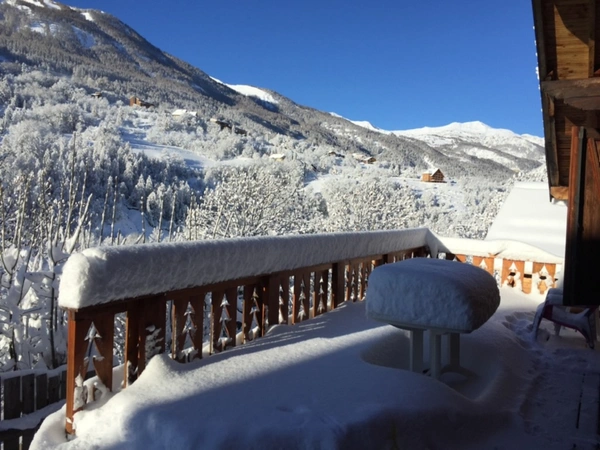 Val d'Allos, une oasis de fraicheur à la montagne - Chalet 8 pièces - Vue montagne - Altitude 1400m