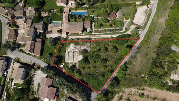Terrain à vendre de 2450  SAINT SATURNIN LES APT (84) - Permis accordé