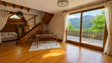 Val d'Allos, une oasis de fraicheur à la montagne - Label Famille Plus Montagne - Chalet 8 pièces - Vue montagne - Altitude 1400m