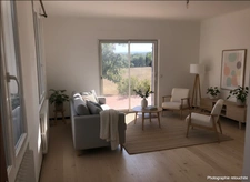 Family home 125 m2 - Single storey - Luberon view