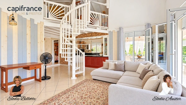 Villa spacieuse T6 avec piscine et son appartement T3 secteur calme et recherché