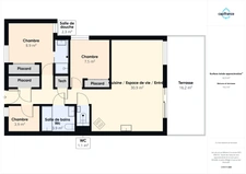 Haute Savoie (74), for sale SAMOENS - Grand Massif ski resort - 4-room apartment