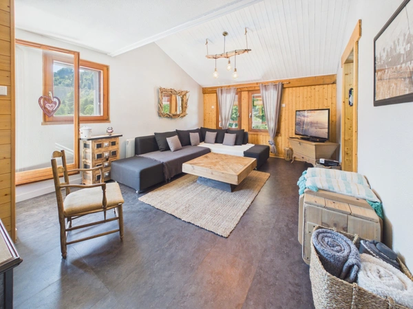 Haute Savoie (74), à vendre SAMOENS - Domaine skiable Grand Massif - Appartement T3 bis 