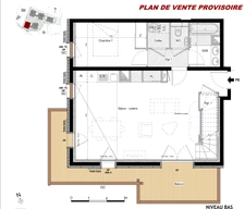 Haute Savoie (74), for sale in Samoëns - Grand Massif ski resort - 4-room duplex apartment