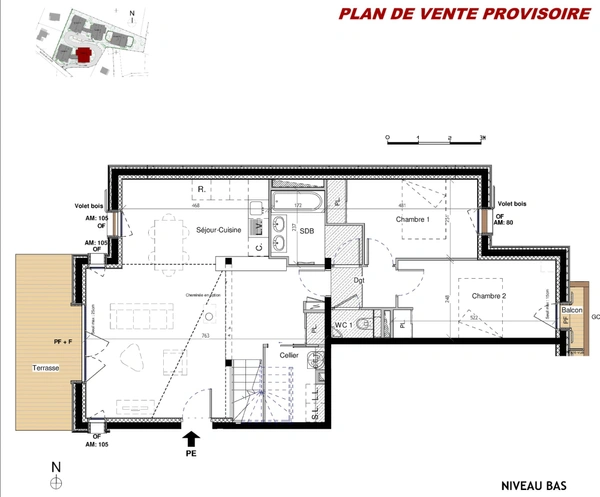 Haute Savoie (74), à vendre SAMOENS - Domaine skiable Grand Massif - Appartement T5 duplex