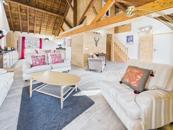 Haute Savoie (74), à vendre SAMOENS - Domaine skiable Grand Massif - Splendide duplex T6