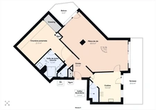 Haute Savoie (74), à vendre AMBILLY - Proche douane - Appartement T4 duplex attique