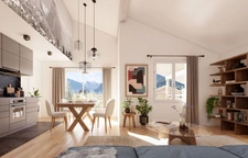 Haute Savoie (74), à vendre SAMOENS - Domaine skiable Grand Massif - Appartement neuf T5