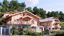 Haute Savoie (74), à vendre SAMOENS - Domaine skiable Grand Massif - Appartement T2 en rez de jardin