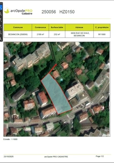 Doubs (25), à vendre Besançon, maison de 320 m2 + terrain de 2190 m2 
