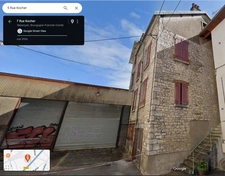 Doubs (25), à vendre Besançon,  5 Immeubles + 1 Atelier + terrain de 3417 m2  Besançon, quartier Chaprais.