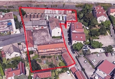 Doubs (25), à vendre Besançon,  5 Immeubles + 1 Atelier + terrain de 3417 m2  Besançon, quartier Chaprais.