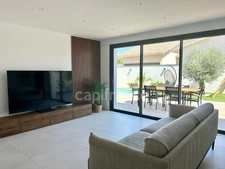 FOR SALE villa Frontignan 34 – Charming single-story 4-bedroom villa of 116 m² with swimming pool – Quiet neighborhood at the end of a cul-de-sac 