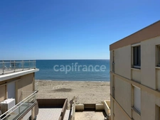 Appartement à vendre 2 pièces PALAVAS LES FLOTS (34) PREMIÈRE LIGNE – T2 TRAVERSANT – VUE MER EXCEPTIONNELLE – ACCÈS DIRECT PLAGE