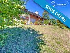 Maison à vendre 7 pièces avec garage sur grand sous-sol proche de NOVALAISE (73)