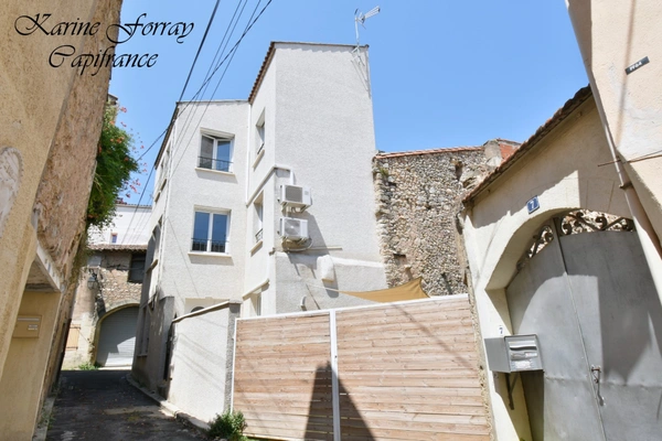 Maison de village à vendre 4 pièces avec jardin PUISSERGUIER (34)