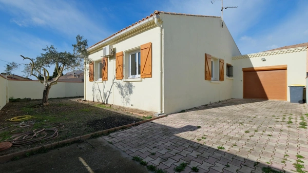 Maison de plain-pied à vendre 4 pièces SAUVIAN (34)