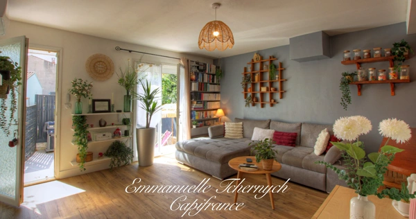 Miramas - Maison 4 pièces 80 m² - 3 chambres - Terrasse 35 m² - 2 parkings - DPE B
