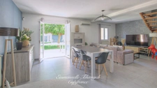 Maison T4 à vendre à Istres – quartier Trigance, 91 m² habitables, jardin piscinable, garage, cuisine d'été, 3 chambres et aucun travaux à prévoir