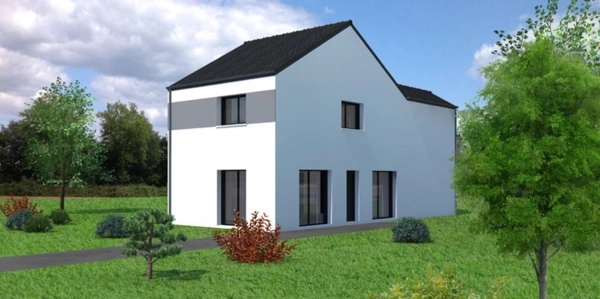 LA BAULE-GUEZY-MAISON 5P-DE 107M2-TERRAIN DE 400M2-GARAGE DE 30M2-PROCHE COMMERCES