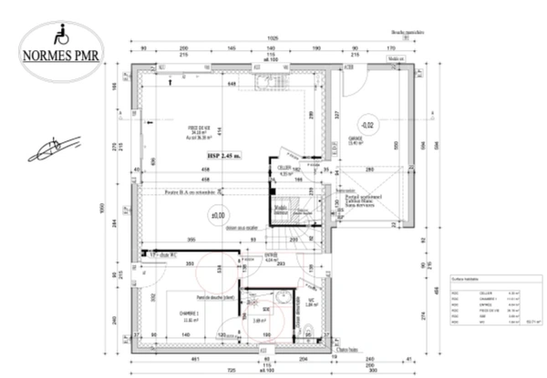 LA BAULE-MAISON DE 108M2-5P-TERRAIN DE 400M2-PROCHE COMMERCES VELO