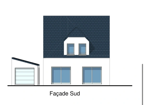 MAISON LA BAULE DE 130M2-LA BAULE QUARTIER BELSON-TERRAIN DE 635M2-GARAGE DE 16M2