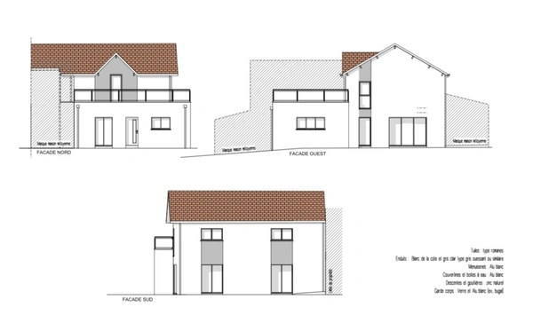 PORNICHET-BONNE SOURCE-SAINT SEBASTIEN-MAISON DE 140M2-4 CHAMBRES-UNE MEZZANINE-TERRASSE DE 40M2-GARAGE DE 50M2