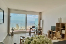 27M² STUDIO - 8M² TERRACE - SEA FACING - TOP FLOOR - ACQUABAULE DISTRICT - OUTDOOR PARKING SPACE