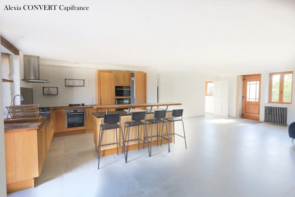 Ferme Rénovée à vendre 6 pièces 249m² SAINT DENIS LES BOURG (01)