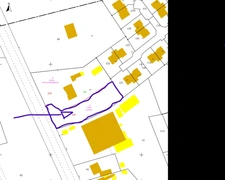 Terrain constructible 1708m² Attignat
