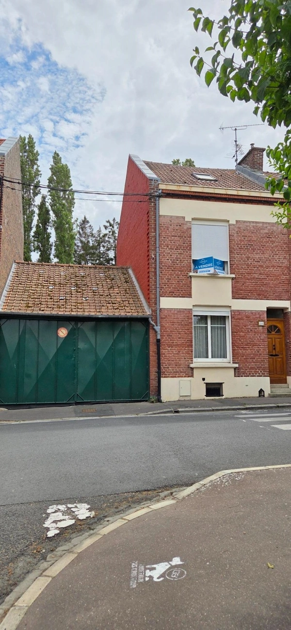 Maison à vendre 4 pièces Amiens HENRIVILLE, 100m2, Garage, potentiel construction