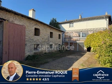 Maison ancienne en pierre de 117 m² avec vastes combles et grange en pierre