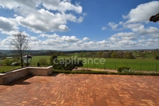 Exceptional view over the southern Brionnais countryside