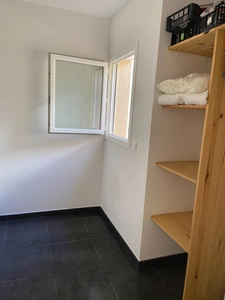 Dpt Corse (20), à vendre FAVONE appartement T3 de 53,60 m2 en rez de jardin plage à pied vue mer