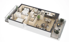 appartement à vendre 3 pièces PATRIMONIO (20)