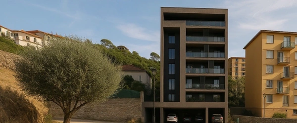 BASTIA (20) appartement à vendre 3 pièces  77 m2 avec terrasse de 22,70 m2