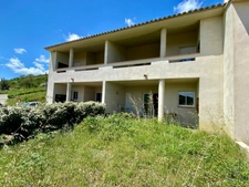 Dpt Corse (20), à vendre FAVONE appartement T3 de 53,60 m2 en rez de jardin plage à pied vue mer