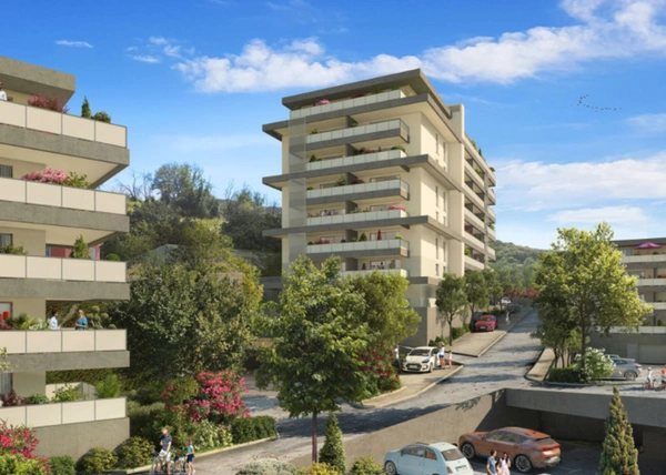 appartement à vendre 3 pièces AJACCIO (20) de 66,32 m2 avec terrasse de 12,65 m2