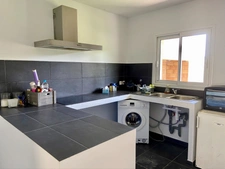 Dpt Corse (20), à vendre FAVONE appartement T3 de 53,60 m2 en rez de jardin plage à pied vue mer