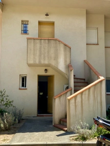 Dpt Corse (20), à vendre FAVONE appartement T3 de 53,60 m2 en rez de jardin plage à pied vue mer