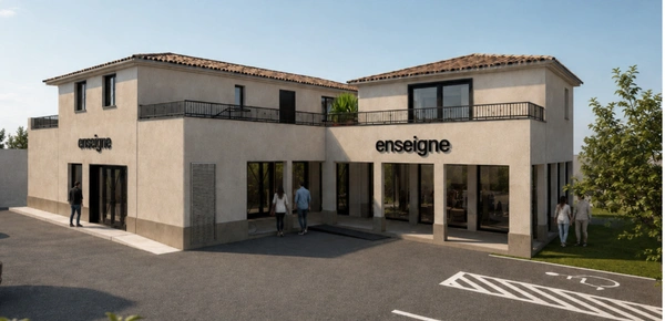 LINGUIZZETTA (20) appartement à vendre 3 pièces de 59,70 m2 avec terrasse de 28,40 m2