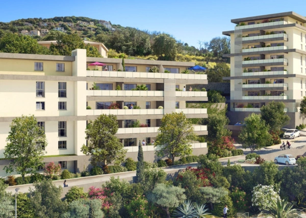appartement à vendre 1 pièces AJACCIO (20) de 27,12 m2 avec terrasse de 8,44 m2