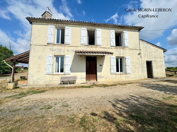 Girondine avec plus de 7 hectares et vue exceptionnelle