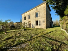 Maison en pierres, 5 pièces, garage et jardin