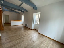 LANGON CENTRE VILLE - Immeuble en pierres comprenant 2 appartements et 1 local commercial 