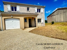 LA RÉOLE, maison 4 chambres, garage et jardin