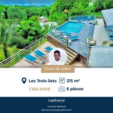 ❤️COUP DE CŒUR❤️ A vendre Charmante Villa Moderne LES TROIS ILETS (972)