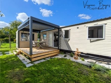 🌿 À VENDRE – TERRAIN DE LOISIRS AVEC MOBIL-HOME 4 SAISONS – SECTEUR BOURBOURG