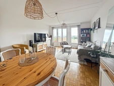 BREST LE GUELMEUR APPARTEMENT 3 PIECES AVEC ASCENSEUR ET PETITE VUE MER