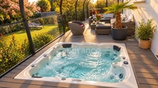  House with sea view, jacuzzi and magnificent garden in Moulin Blanc